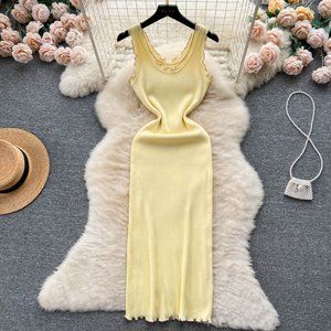 women's knitted dress